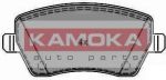 KAMOKA JQ1013398 комплект тормозных колодок, дисковый тормоз на RENAULT CLIO III (BR0/1, CR0/1)