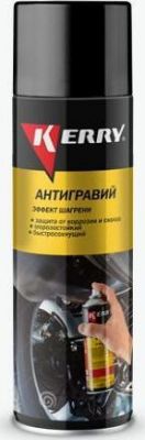 KERRY KR-971.2 Антигравийное покрытие с эфектом шагрени /черный/ 650мл KR-971.2