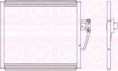 KLOKKERHOLM 0065305213 конденсатор, кондиционер на 5 Touring (E39)