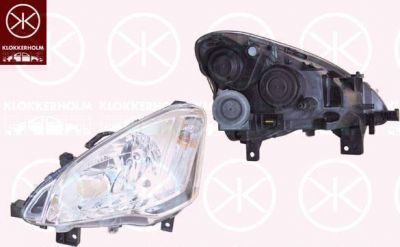 KLOKKERHOLM 05520133A1 основная фара на CITROEN BERLINGO (B9)