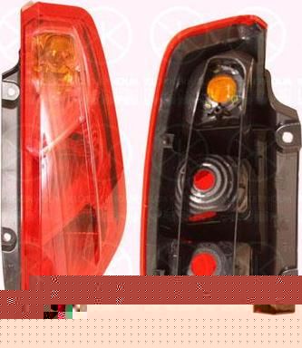 KLOKKERHOLM 20240712 задний фонарь на FIAT GRANDE PUNTO (199)