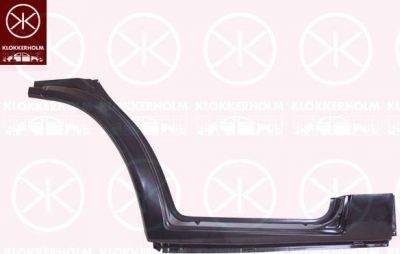 KLOKKERHOLM 2515054 накладка порога на FORD TRANSIT c бортовой платформой/ходовая часть (E_ _)