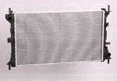 KLOKKERHOLM 2532302264 радиатор, охлаждение двигателя на FORD FOCUS (DAW, DBW)