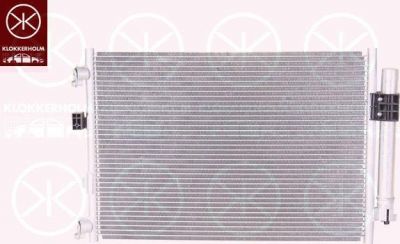 KLOKKERHOLM 2536305487 конденсатор, кондиционер на FORD FOCUS III Turnier