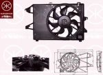 KLOKKERHOLM 25552603 вентилятор, охлаждение двигателя на FORD MONDEO III седан (B4Y)