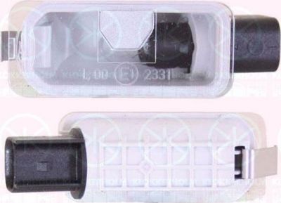 KLOKKERHOLM 25560850 фонарь освещения номерного знака на FORD MONDEO IV седан (BA7)