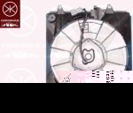 KLOKKERHOLM 29572601 вентилятор, охлаждение двигателя на HONDA CR-V III (RE)