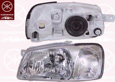 KLOKKERHOLM 31550124 основная фара на HYUNDAI ACCENT II седан (LC)