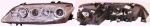 KLOKKERHOLM 34510142A1 основная фара на MAZDA 6 Hatchback (GG)
