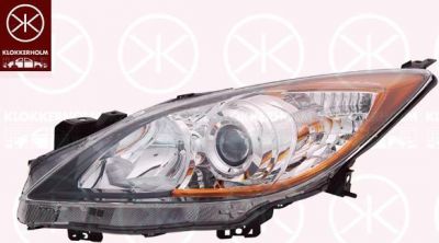 KLOKKERHOLM 34770141 основная фара на MAZDA 3 седан (BL)