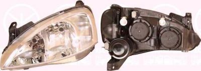 KLOKKERHOLM 50230143A1 основная фара на OPEL CORSA C фургон (F08, W5L)