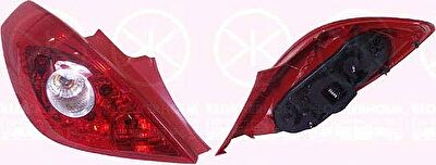 KLOKKERHOLM 50240702A1 задний фонарь на OPEL CORSA D