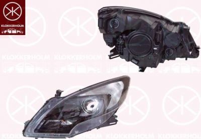 KLOKKERHOLM 50640123A1 основная фара на OPEL ZAFIRA TOURER C (P12)