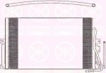 KLOKKERHOLM 5077305241 конденсатор, кондиционер на OPEL VECTRA B (36_)