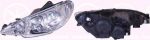 KLOKKERHOLM 55070151A1 основная фара на PEUGEOT 206 SW (2E/K)