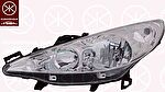 KLOKKERHOLM 55080131 основная фара на PEUGEOT 207 (WA_, WC_)