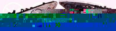 KLOKKERHOLM 55140182A1 основная фара на PEUGEOT 307 (3A/C)