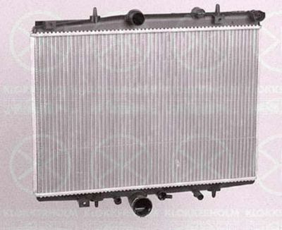 KLOKKERHOLM 5536302200 радиатор, охлаждение двигателя на PEUGEOT 406 купе (8C)