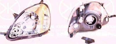 KLOKKERHOLM 81090127 основная фара на TOYOTA YARIS (SCP1_, NLP1_, NCP1_)