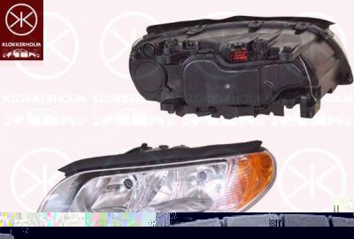 KLOKKERHOLM 90380146 основная фара на VOLVO V70 III (BW)