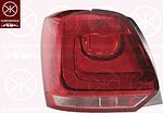 KLOKKERHOLM 95070712 задний фонарь на VW POLO (6R, 6C)