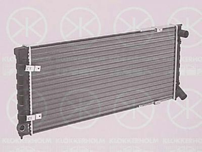 KLOKKERHOLM 9521302041 радиатор, охлаждение двигателя на VW SCIROCCO (53B)