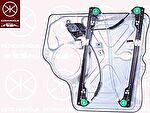 KLOKKERHOLM 95681702 подъемное устройство для окон на VW MULTIVAN V (7HM, 7HN, 7HF, 7EF, 7EM, 7EN)