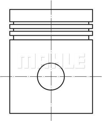 Knecht/Mahle 013 02 01 поршень на MORGAN PLUS FOUR