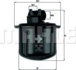 KNECHT/MAHLE Фильтр топливный HONDA Acc/Civ 90-98 (16010SM4932, KL108)