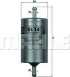 KNECHT/MAHLE Фильтр топливный OPEL VecA/B/AstF/OmA VW Polo Caddy (6N0201511A, KL14)