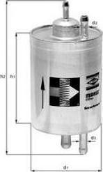 KNECHT/MAHLE Фильтр топливный AD A3 VW G5 SK Fab/Oct 04-> (6Q0201511, KL176/6D) KNECHT/MAHLE Фильтр топливный AD A3 VW G5 SK Fab/Oct 04-> (6Q0201511, KL176/6D)