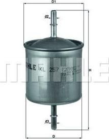 KNECHT/MAHLE Фильтр топливный VOLVO 60/80 03-> (30636704, KL257) KNECHT/MAHLE Фильтр топливный VOLVO 60/80 03-> (30636704, KL257)
