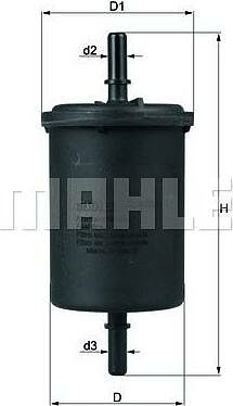 KNECHT/MAHLE Фильтр топливный CITROEN/PEUGEOT/RENAULT/LADA Largus (156793, KL416/1) KNECHT/MAHLE Фильтр топливный CITROEN/PEUGEOT/RENAULT/LADA Largus (156793, KL416/1)