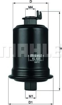 KNECHT/MAHLE Фильтр топливный Toyota Avensis (2330019535, KL435) KNECHT/MAHLE Фильтр топливный Toyota Avensis (2330019535, KL435)