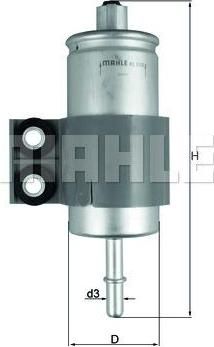 KNECHT/MAHLE Фильтр топливный HONDA Accord VII 1.8-2.2 (16900S84G01, KL510) KNECHT/MAHLE Фильтр топливный HONDA Accord VII 1.8-2.2 (16900S84G01, KL510)