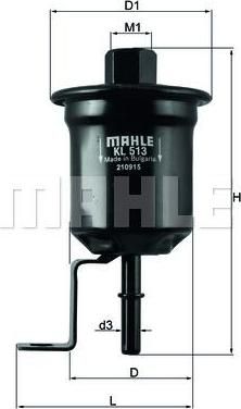 KNECHT/MAHLE Фильтр топливный TOYOTA Picnic 2.0i (2330074310, KL513) KNECHT/MAHLE Фильтр топливный TOYOTA Picnic 2.0i (2330074310, KL513)