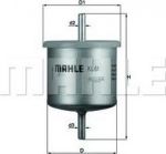 KNECHT/MAHLE Фильтр топливный FORD MAZDA (1022150, KL61)