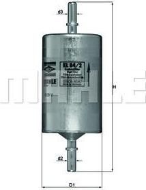 KNECHT/MAHLE Фильтр топливный MB VITO (6394770001, KL84/2) KNECHT/MAHLE Фильтр топливный MB VITO (6394770001, KL84/2)