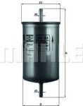 KNECHT/MAHLE Фильтр топливный VOLVO 70/850/FORD ESCORT (KL85, KL85)