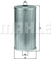 Knecht/Mahle KX 210D топливный фильтр на IVECO P/PA Knecht/Mahle KX 210D топливный фильтр на IVECO P/PA