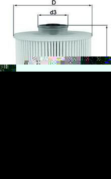 Knecht/Mahle KX 338/22D топливный фильтр на OPEL VIVARO Combi