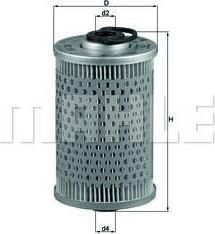 Knecht/Mahle KX 35 топливный фильтр на MAGIRUS-DEUTZ D-Series