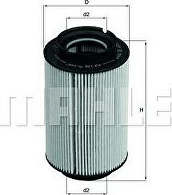 KNECHT/MAHLE Фильтр топливный AD SEAT SKODA VW (1K0127434A, KX178D) KNECHT/MAHLE Фильтр топливный AD SEAT SKODA VW (1K0127434A, KX178D)