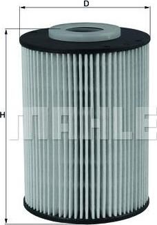 KNECHT/MAHLE Фильтр топливный VOLVO C30/V70 2.4 D/FORD MONDEO 2.0D 07- (KX393D)