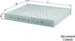 Knecht/Mahle LA 467/S фильтр, воздух во внутренном пространстве на 5 (F10, F18)