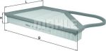 Knecht/Mahle LX 1091 воздушный фильтр на BENTLEY CONTINENTAL кабрио (3W_)