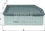 Knecht/Mahle LX 1479/2 воздушный фильтр на VW PHAETON (3D_)
