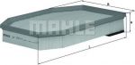 Knecht/Mahle LX 1741/1 воздушный фильтр на 5 (F10, F18)