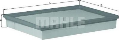 Knecht/Mahle LX 1841/1 воздушный фильтр на MOTORCYCLES S