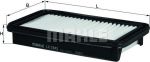 Knecht/Mahle LX 2842 воздушный фильтр на FIAT SEDICI (FY_)